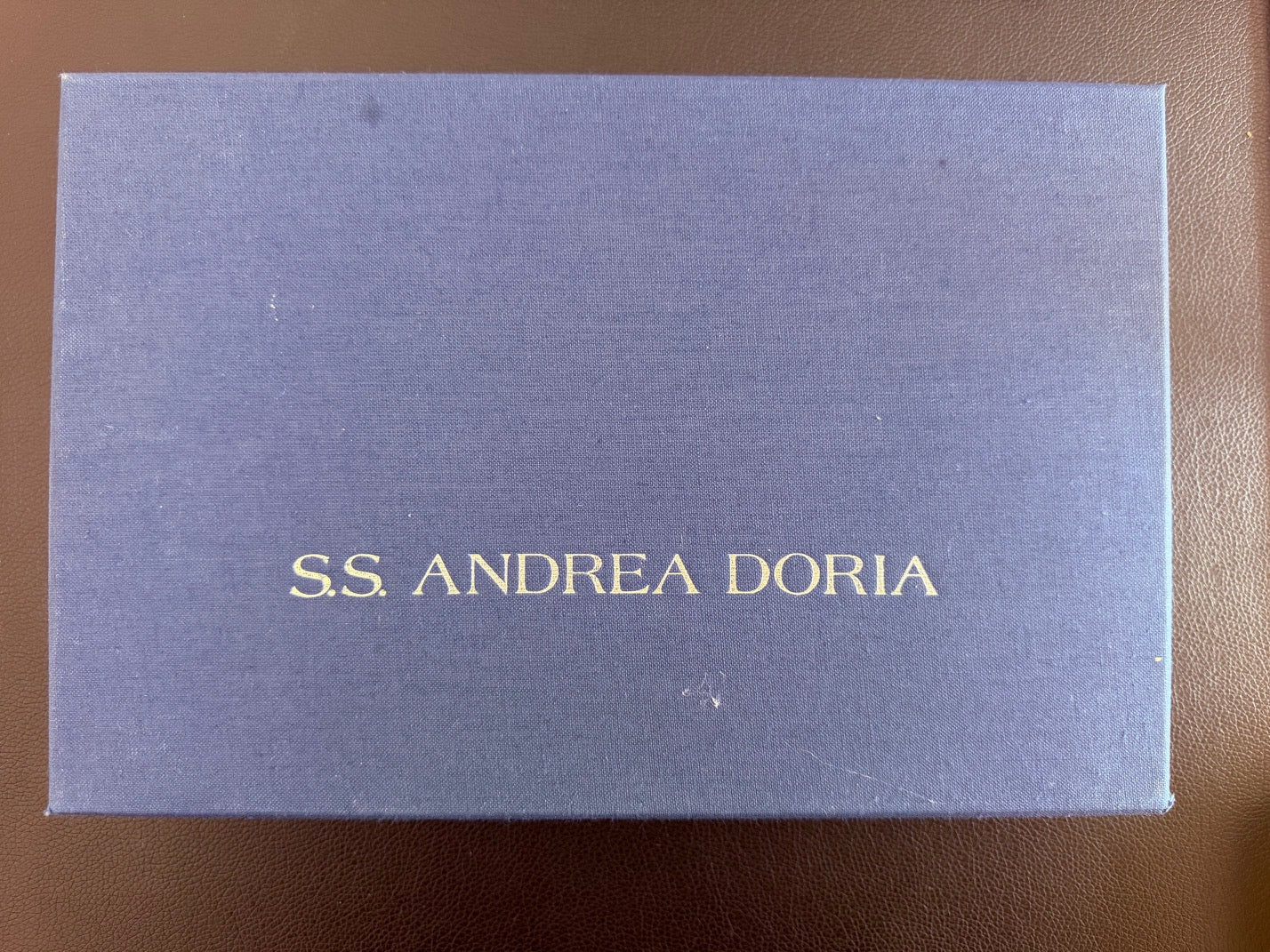 S.S. Andrea Doria Shipwreck Currency Italian 1000 Lire PCGS Genuine COMPLETE SET w/ Glass Display Case, COA, Paperwork & Box